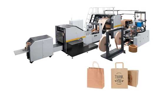 Automatic Paper Bag Making Machine